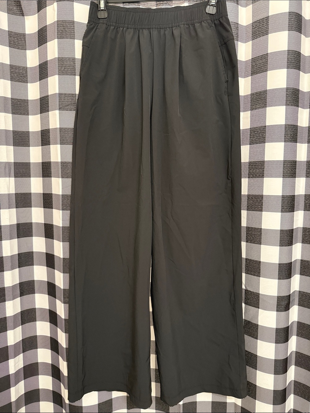 Avia Black Wide-Leg Women's Jogger Pants